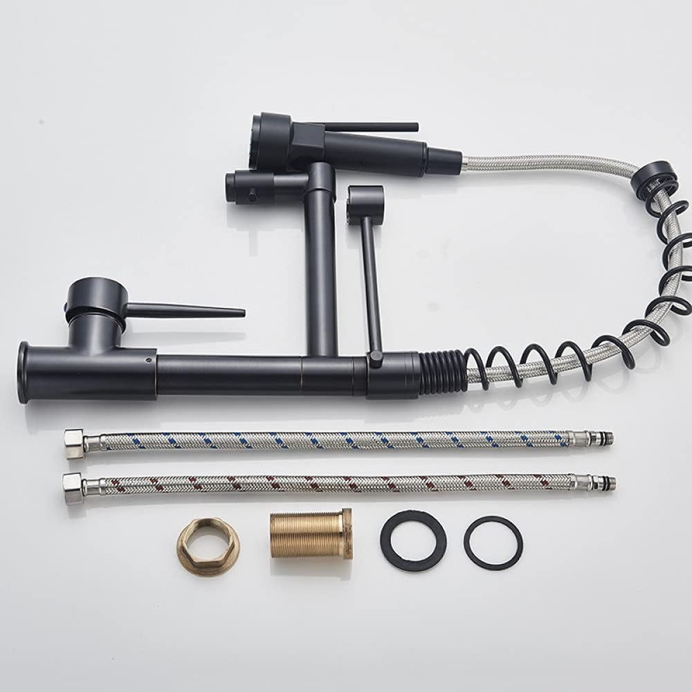 スティック 壁付混合水栓S マットブラック(TA05369)｜洗面所・水回りの