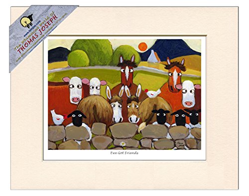 Ewe Got Friends Thomas Joseph impression montée mouton tendresse