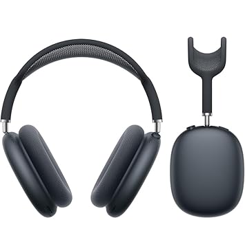 Wireless Bluetooth Over Ear Headphones P9, Deep Bass, Noise Isolation, Built-in Mic, Rechargeable Headset for Mobile Laptop (Black)