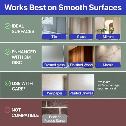 image for HOME SO Suction Cup Hooks for Shower & Bathroom Towel Holder 2-Pack �