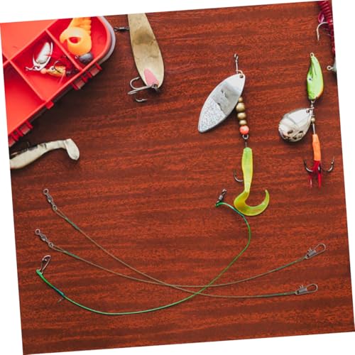 Mikikit 30 piezas Equipo de pesca con alta resistencia miniatura 4