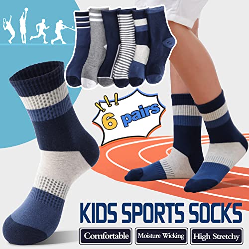 Image of Unicorn Socks Gifts for Girls kids Cute Animal Fun Crew Fashion Funny Novelty Soft Cotton Socks 6 Pairs