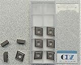 10 x Wendeplatten CNMG120404-MS, Drehbearbeitung für Edelstahl!