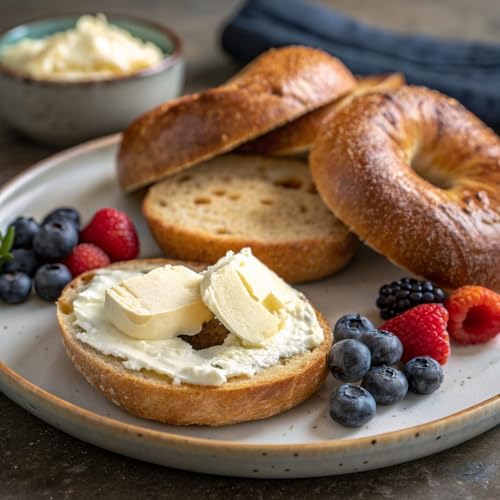 Image of ROYO BREAD CO. 2-Pack Low Carb Artisan Bread and Bagels, 30-80 Calories (Cinnamon Bagel & Artisan Bread)