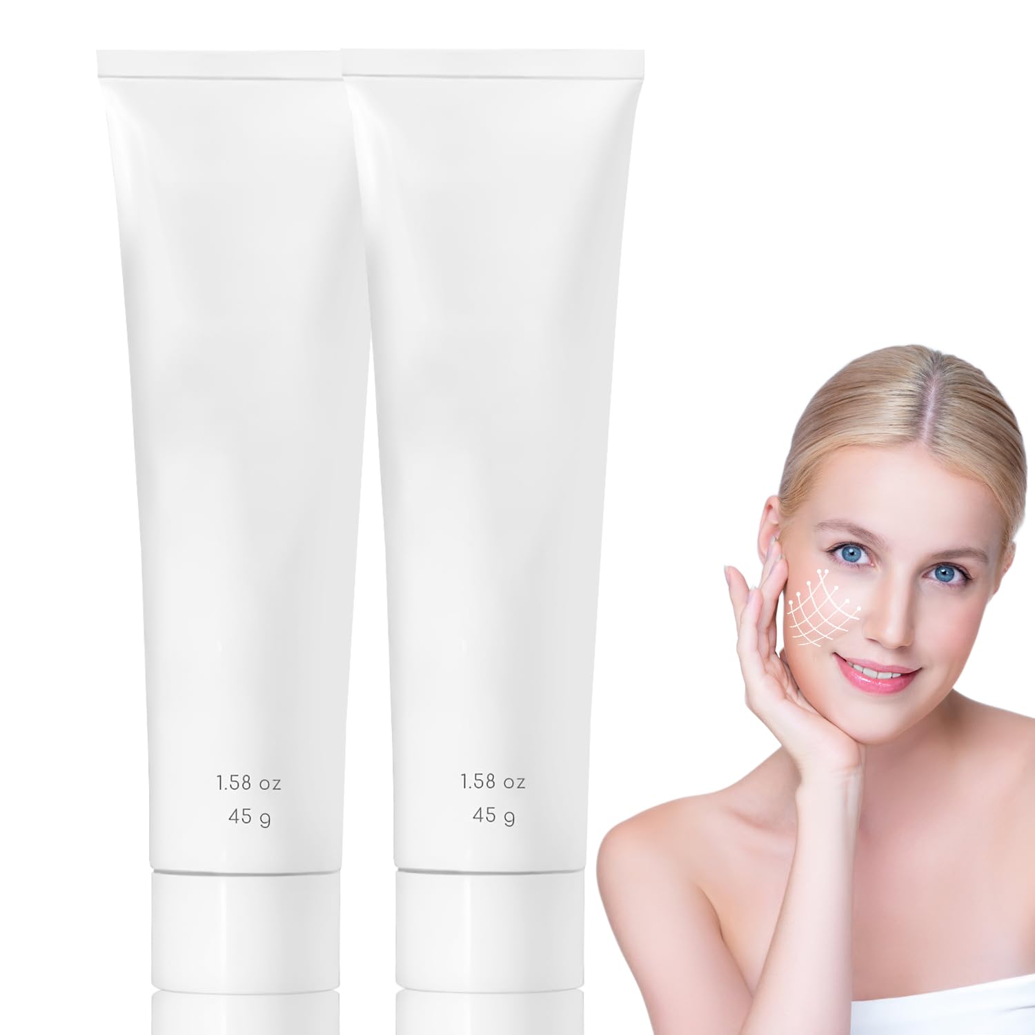 2PCS Instantly Angel Moisturizer Cream,Daily Skin Care for Face,Skin Restoring Moisturizer,Natural Organic Daily Moisturizer Face Cream for All Skin Types