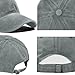 Christan Jesus Cross Baseball Cap Embroidered Dad Hat Adjustable Fashion Hats for Men Women Polo Trucker Unisex Style Headwear(Grey)
