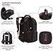 SwissGear Travel Tech Elite Laptop Backpack – Fits Laptops up to 16” – ScanSmart TSA-Friendly Backpack with USB Port, Shoe Compartment & Organizer Pockets – Dark Grey
