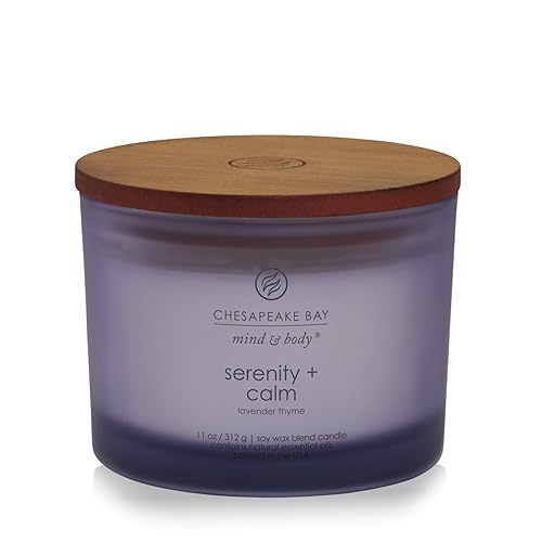 Chesapeake Bay Candle Scented Candle Serenity + Calm (Lavender Thyme)