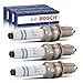 Produktbild 3x Original BOSCH 0241145523 Zündkerze Kompatibel mit A1 8X1 8XK 1.4L 2012-2018 A3 8V1 8VK 1.2L 1.4L 2013-2017 Octavia III 5E3 NL3 NR3 1.2L 1.4L 2012-Heute