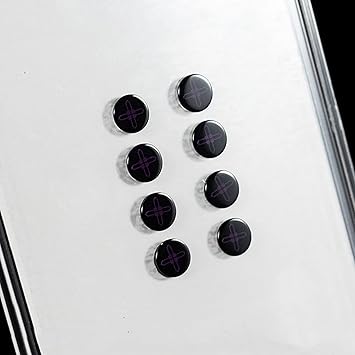 Hokeyio T BTL Universal Glass Mouse Feet Skates Black Purple