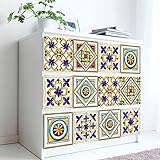✪Autocollants pour carreaux modernes : Ce sont des autocollants plats comme de vrais carreaux, créant un style moderne pour votre pièce en quelques minutes. Très agréable pour la décoration de la maison et le remplacement des vieux carreaux pour les locataires