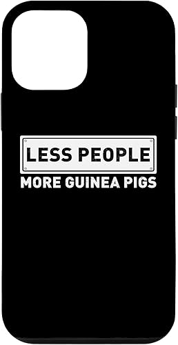 iPhone 12 mini Less People More Guinea Pigs Introvert Humor Women Girl Men Case