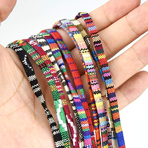 yeabwps 12 Pieces Glasses Strap Eyewear Retainer Sunglass Straps Glasses Holders Necklace, Multicolored Safety Glasses Cord Lanyard for Men and Wom - Thumbnail 4