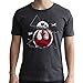 ABYstyle - STAR WARS - Tshirt - "BB8 E8" - Uomo - grigio scuro (S)