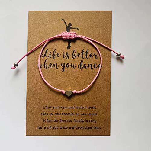 Lemua Dance Bracelet Gifts Ballet Bracelet Jewelry for Granddaughter Daughter Niece2