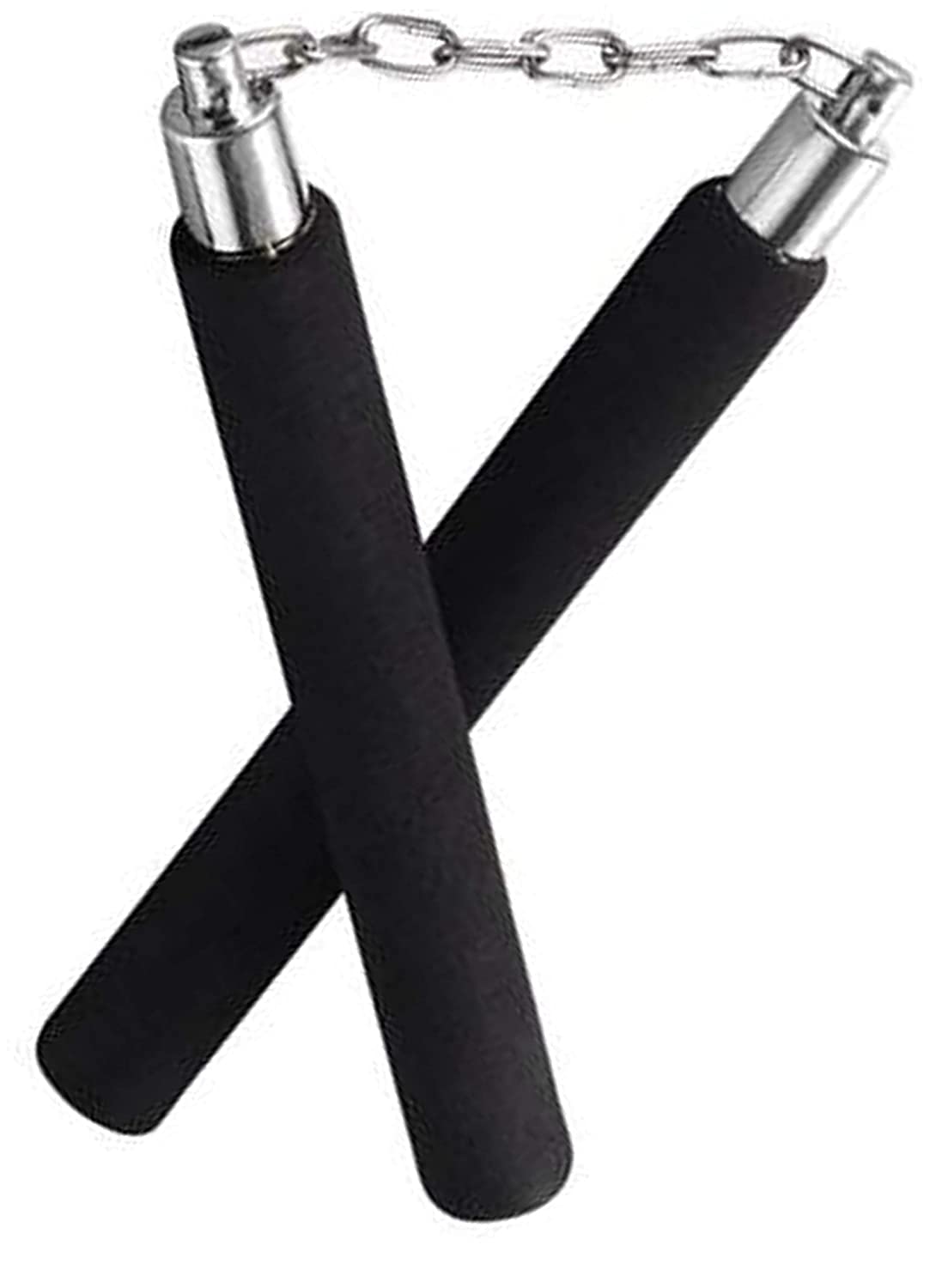 Gmerfvr Foam Nunchaku, Colour Foam Wooden Handle 10" with 9" Multicolor Metal Chain,Pack of 1,(Martial Art & Equipment nunchaku) (B0CK5M8JFD) Amazon Price History, Amazon Price Tracker
