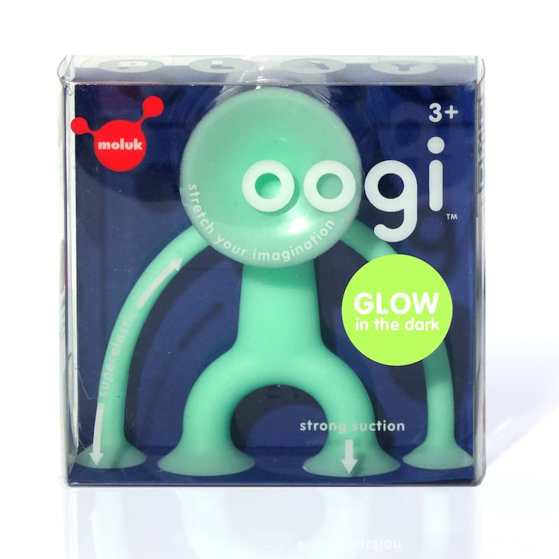 Fat Brain Toys Oogi Jr. by MOLUK - Glow - Open-Ended Fidget Toy for Kids & Teens