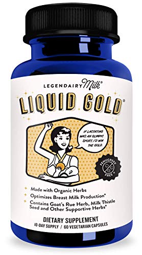 Legendairy Milk Goats Rue Herbal Breastfeeding Supplement to Increase Milk Supply