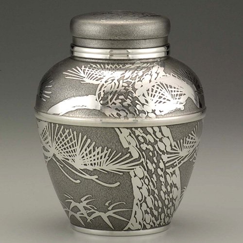 錫器　茶壺 Amazon | （伝統工芸・大阪錫器）茶壷・イブシ八半 | ギフトオンリー