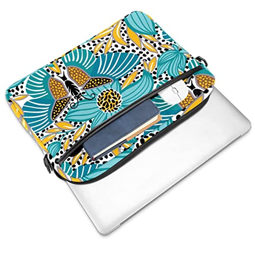 Sacoche ordinateur 13.3" mince imprimé galaxie multicolore - 2