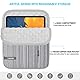 Lacdo Tablet Tasche Schutzhülle Sleeve Case für iPad mini 7 (A17 Pro)/6/5/4/3/2, Samsung Galaxy Tab A7 Lite 8.7 Zoll/Tab A 8.0 Zoll, Lenovo Tab M8 / Tab 4 Plus/Tab 3 mit Samt-Design, Dunkelgrau