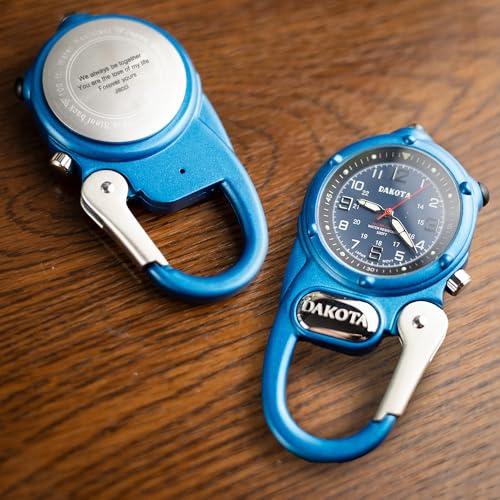 Personalized Outdoor Gear & Workwear for Men – Engraved Backpacker Mini Clip Watch, Customized Gifts for Dad, Husband, Boyfriend & Groomsmen – Birthday & Father’s Day Gift Ideas3