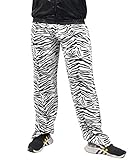 Diese weiße Jogginghose für dein Bad Taste Kostüm gibt es in den Größe S/M, L/XL oder XXL/ XXXL!