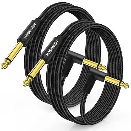 Câble jack guitare électrique 2m idéal pour vos sessions d'enregistrement