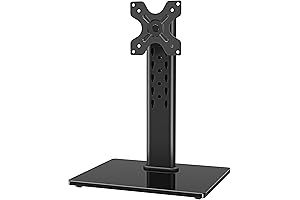 MOUNTUP Monitor Stand for Desk | Freestanding VESA Monitor Mount for 13-32...