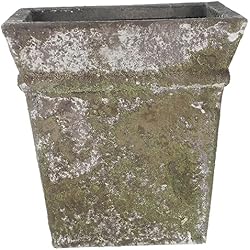 Macetero Jardin Aluminio Didiseaon Maceta Imitación Musgo Maceta De Aluminio Maceta De La Casa De Campo Macetas Modernas De Interior Recipiente para Arreglos Florales Florero Artificial Suministros De Jardinería