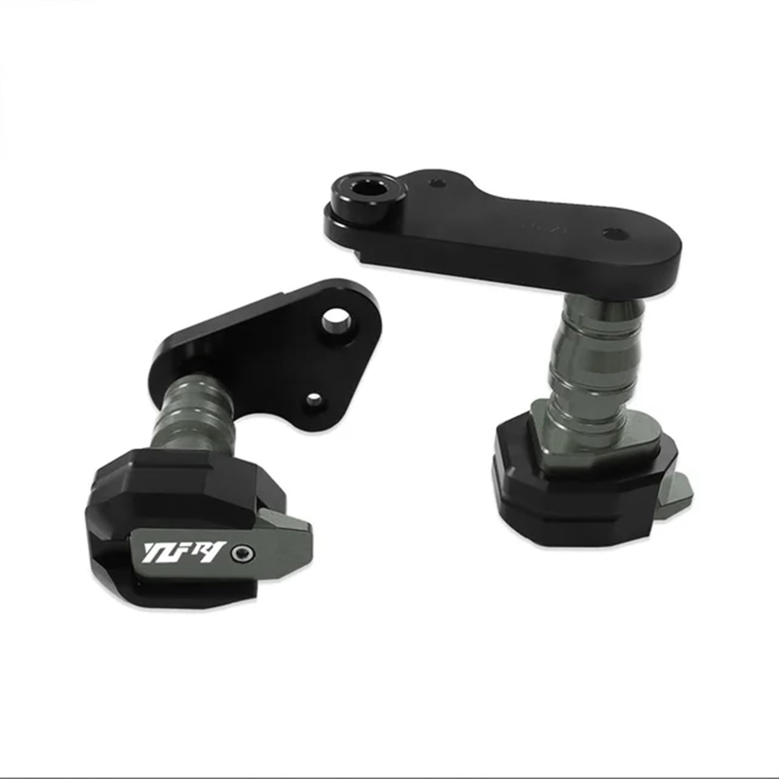 Sliders de cadre haut de gamme CNC chrome pour moto YZF-R1