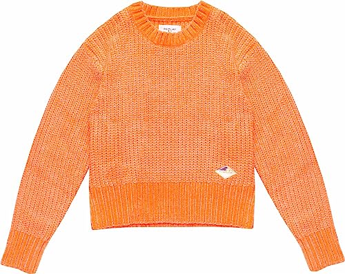 Sweater Replay Sg5037 fille cache-épaules en chenille pour les journées d'école