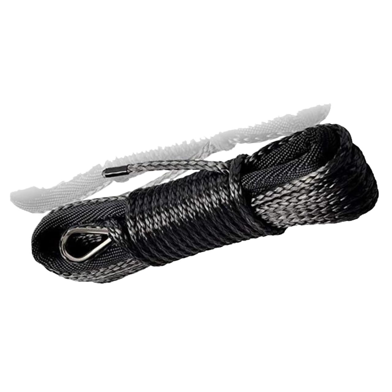 Cuerda de remolque de 12 hebras con funda protectora para rescate seguro en UTV