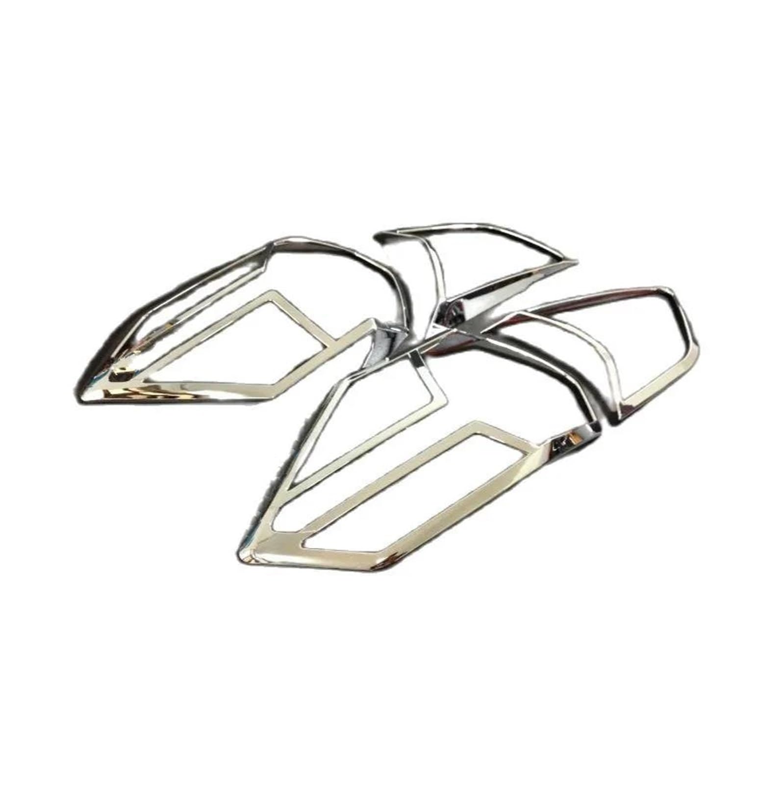 Cubierta de luz trasera cromada ABS para Nissan X-Trail Rogue 2014-2016 5