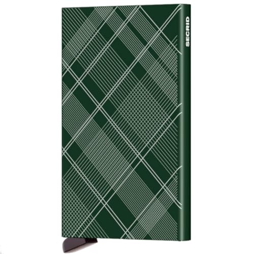 Secrid Cardprotector Laser Tartan Green le porte-carte idéal en voyage
