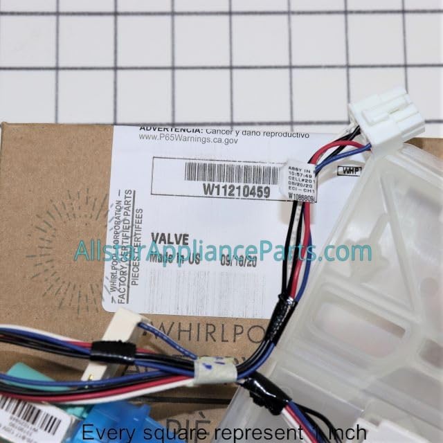 W11210459 Washing Machine Water Inlet Valve