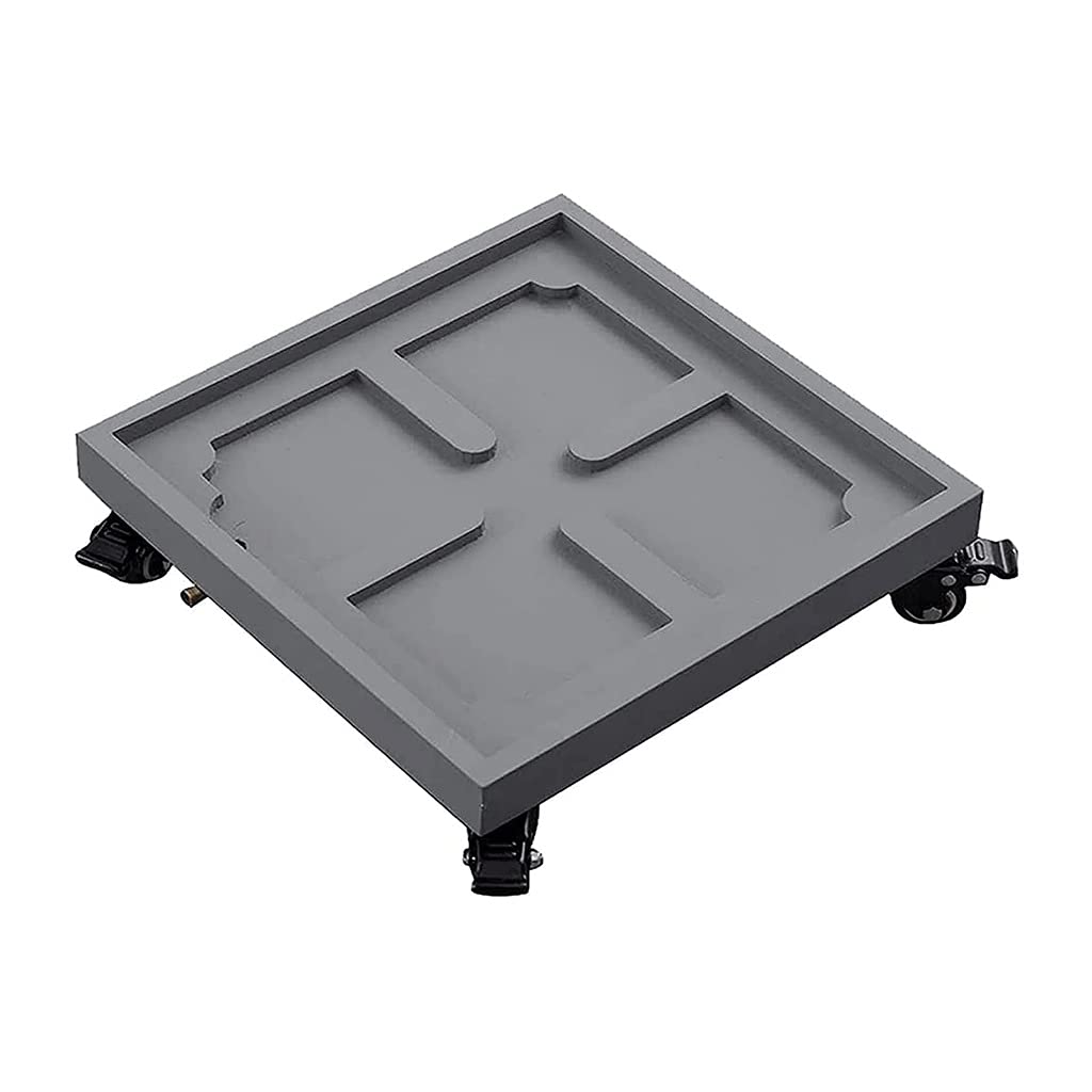 HTDRE HeavyDuty Plant Caddy with WheelsSquare Plant Trolley for Large Pots 30cm Garden Pallet Caddy Easy Mobility for Indoor and Outdoor Plants