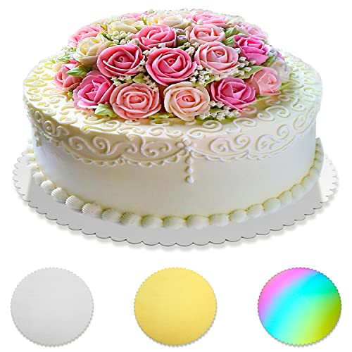 Berglander Silver Cake Stand, Round Cupcake Stand, Cupcake Stand. Can be Used for Birthday Party, Wedding Decoration