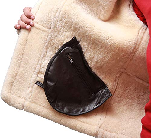 B3 Bomber Jacket Aviator Real Shearling B3 Bomber Jacket Winter4