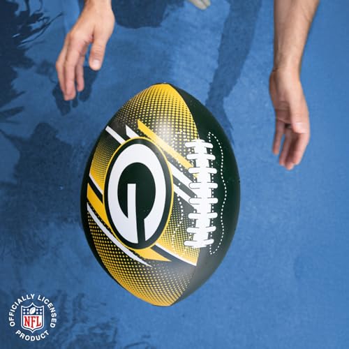 Image of BigMouth 18 inch Inflatable Pool Football Officially Licensed NFL Fan Gear Merchandise Beach Ball Games for Adults and Teens