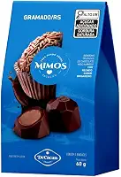 Mimos DeCacau - 2 caixas bombom trufado 60g cada - Sem Glúten | Chocolate Gramado | Seguro Celíacos (Brigadeiro)
