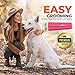 EasyGroomer Deshedding Brush for Dogs & Cats – Undercoat Grooming Tool for Short & Long Hair, Removes Loose Fur & Dirt, Reduces Shedding for Small & Large Pets, Pink