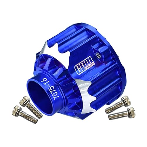 GPM für TRAXXAS 1/5 4WD X-MAXX 8S Monster Truck Aluminium 7075-T6 vorne und hinten Universal-Differentialgehäuse Cover