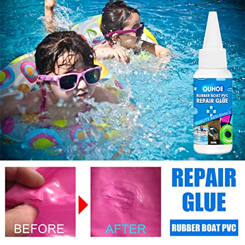 Cola para reparo de barcos infláveis - Adesivo para reparo de barco inflável - Acessórios para pisci