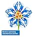 Thames & Kosmos SolarFlower Sapphire Swirl STEM Kit | Build a Motorized Solar-Powered Flower with Spinning, Colorful Petals, Educational Gift for Kids Ages 8+, Adults