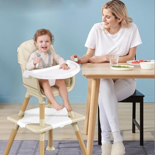 Image of High Chair Straps Replacement Compatible with Graco Highchairs | Most 5 Point High Chairs, Adjustable High Chair Belt, Secure Buckle