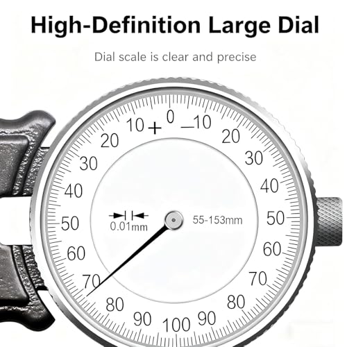 Calibre de calibrador de esfera interna centesimal con reloj de alta precision 4