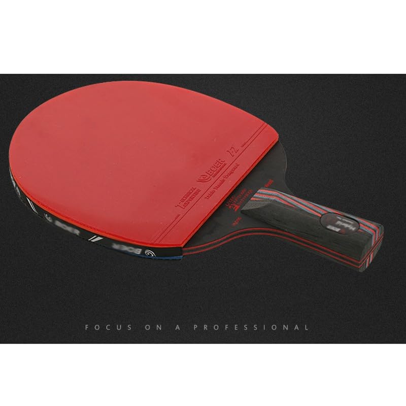 JITEM Professional Ping Pong Paddle, High Performance Table Tennis Paddle, Table Tennis Racket Suitable for Professional Players, Coaches and Enthusiasts(Color:B)