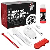 BleedZone Kit de purga de frenos con aceite mineral de 60 ml, compatible con frenos de disco Shimano