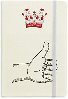 Louvor Gesture Line Desenho Padrão Natal Boneco de Neve Capa Dura Grossa